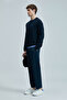 Luck Men's Sweatpants Navy Blue - 4