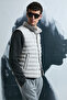 Soon Kaz Feather Men's Puffer Jacket Stone - 2