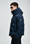Tommy Goose Feather Men's Coat Navy Blue - 3