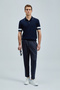Noah Men's Modal Blend Sweater Navy Blue - 2