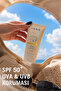 مرطب وواقي من الشمس للوجه بعامل حماية من الشمس SPF 50+، حماية عالية من الأشعة فوق البنفسجية UVA/UVB، حماية من الضوء الأزرق، لجميع أنواع البشرة، 50 مل - 3
