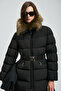 Eco Goose down Women's Coat Black - 3