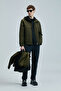 King Men's Coat Green