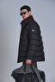 Rıld Goose Feather Men's Coat Black - 5
