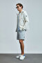 Second Men's Shorts Tracksuit Stone - 4