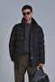 Rıld Goose Feather Men's Coat Black - 3
