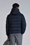 Marty Goose down Men's Coat Navy Blue - 6