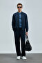 Roger Men's Coat Navy Blue - 2