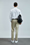 Plus Smart Men's Chino Pants Slim Fit Camel Hair - 6