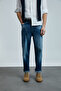 Salvator Smart Jean Men's Trousers Slim Fit Blue - 2