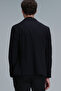 Mex Sports Men's Blazer Jacket Slim Fit Black - 6