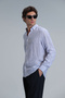 New Men's Basic Shirt Regular Fit Blue - 3
