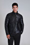 Luc Goose Feather Men's Coat Black - 5