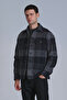 Broken Men's Basic Shirt Slim Fit Black - 5