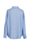 Barrı Women's Linen Shirt Blue - 2