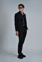 Alex Smart Men's Chino Pants Slim Fit Black - 4