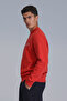Men's Red Sweatshirt - 112030137   Loved - 5