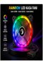 12cm Compatible Rainbow Lighted Fan for Internal Case, 1 Molex Screw Included - 3