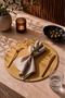 American Service, Gold Color Charger (6 Pieces) - 2