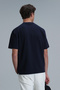 Bıanca Modern Graphic T-Shirt Navy Blue - 6
