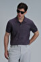 Pascal Smart Erkek Polo Tişört Mürdüm - 5