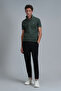 Laon Smart Men's Polo T-Shirt Slim Fit Green - 2