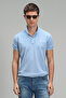 Vernon Sports Polo Neck Men's T-Shirt Blue - 5