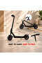 Foldable Electric Scooter for Adults With Safety Gear Set Included - 7