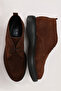 Oleoso Men's Leather Boots Brown - 5