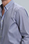 Getz Men's Basic Shirt Regular Fit Navy Blue - 3
