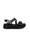 Kr.35 Anatomical Sole Inside and Outside Genuine Leather Thick Soled Women's Sandals