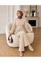 Women's Hijab Set Top and Bottom Two-Piece Set