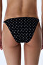 Polka Dot Dot Side Mid Waist Bikini Bottom - 3