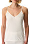 Ecru Collagen Thin Strap Tank Top - 2