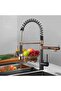 Kitchen Sink Faucet Black/Rose Color New Design with Spout 7 Years Warranty Imported - 8
