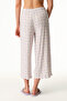 Lila Ella Printed Capri Gingham Patterned Pajama Bottoms - 2