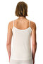Ecru Collagen Thin Strap Tank Top - 4