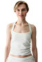 White Halter Neck Top