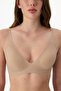 Traceless Beige Zerogram Decolette Padded Bra - 2