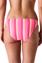 Celinda Stylish Striped Textured Mid-Waist Bikini Bottom - 2