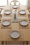 Dominik - 4-Piece Bamboo Luxury Decorative Foldable American Service - 4