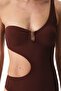 Brown Jasmine Monokini - 5