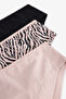Colorful Zebra Dance 3-Pack Hipster Briefs - 5