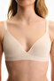 Cream Pink Triangle Bonding Bra - 3