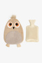 Owl Soft Textured Hot Water Bag