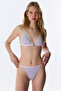 Lila Micro Lace Lace Triangle Bra - 2