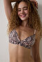 Tattoo Effect Stitch-Free Non-wired Triangle Bra