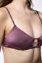 Invidia Minimal Cut Dusty Rose Bikini Top - 3