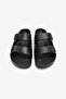 Plassy Black Melange Slippers - 2