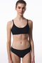 Black Mary Bra Bikini Top - 4